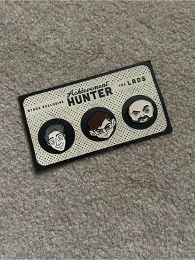 Rooster Teeth Achievement Hunter Enamel Pins The Lads